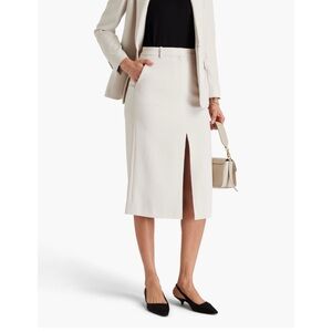 NWT Theory Midi Trouser Skirt in Admiral Crepe
